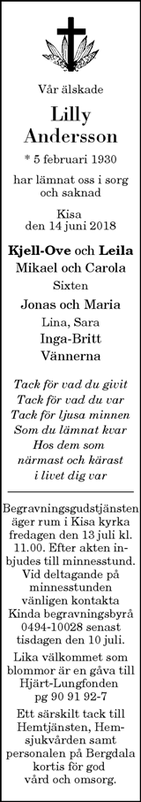 Vimmerby Tidning,Kinda Posten