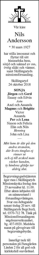 Finnveden NU/Västbo Andan