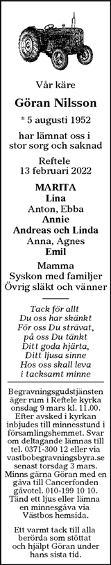 Finnveden NU/Västbo Andan