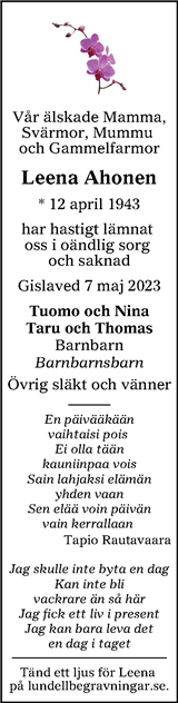 Finnveden NU/Västbo Andan