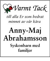 Anny-Maj Abrahamsson