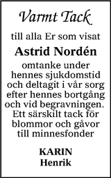 Astrid Nordén