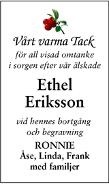 Ethel Eriksson