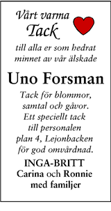 Uno Forsman