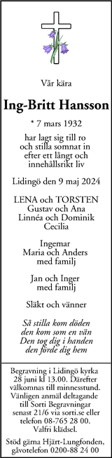Mitt i Lidingö